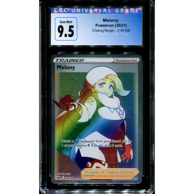 Melony - 218/198 - CGC 9.5 - Chilling Reign - Hyper Rare - Pokemon - 91292