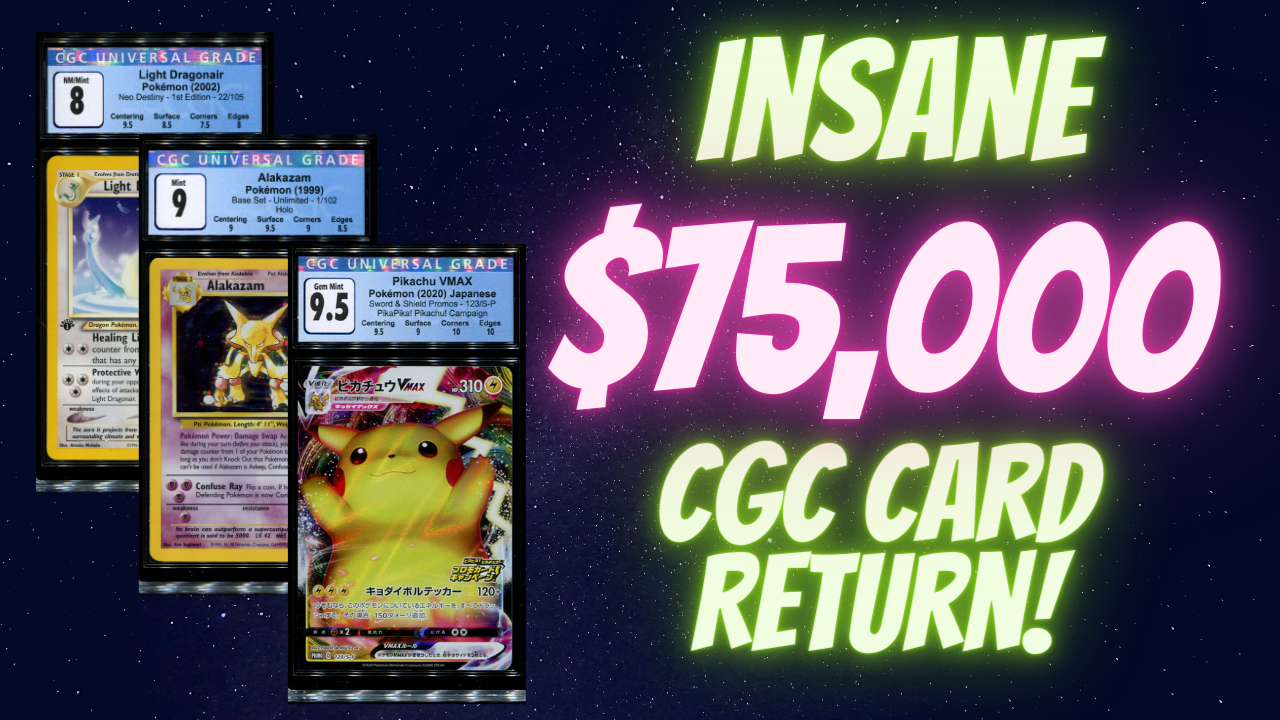 CGC 831 Card Return!! HUGE RETURN!