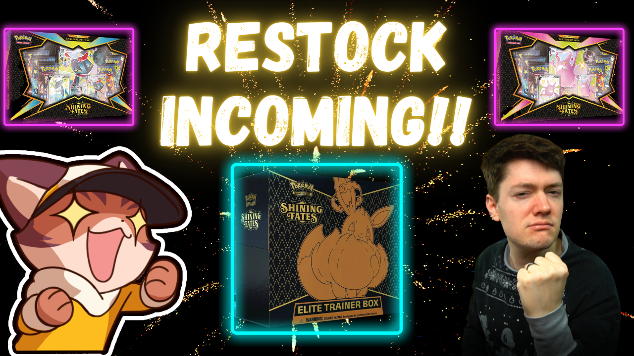 Pokemon Restock Incoming!!!