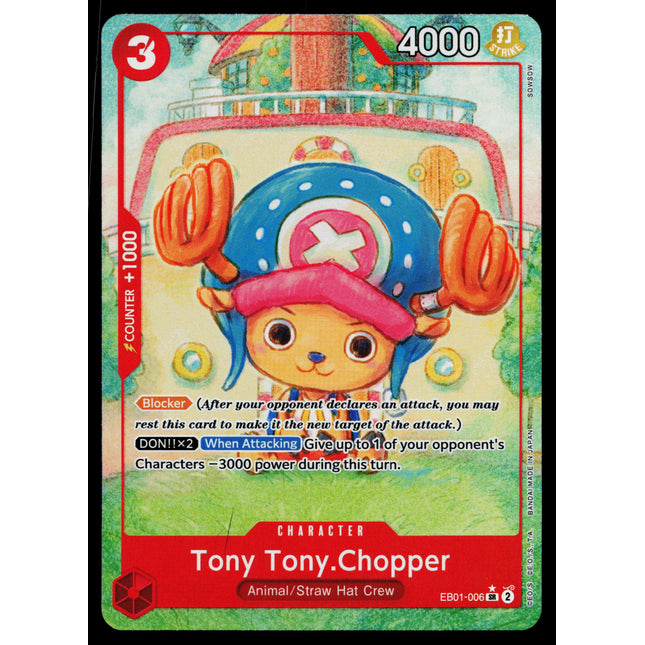 Tony Tony Chopper - EB01-006 - NM - Alt Art - EB01 - One Piece - OP-3-5