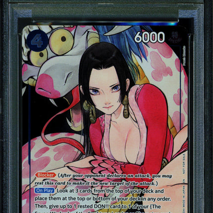 Boa Hancock - ST17-004 - PSA 10 - Dash Pack Foil - English - One Piece - 139