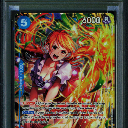 Nami - OP11-054 - PSA 10 - Alternate Art - English - One Piece - 150-10
