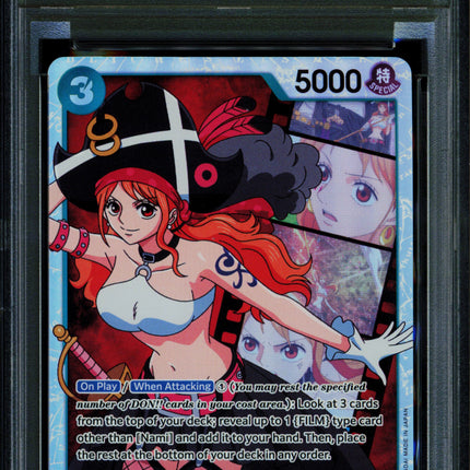 Nami - OP02 036 - PSA 9 - SR - English - One Piece - 154-15