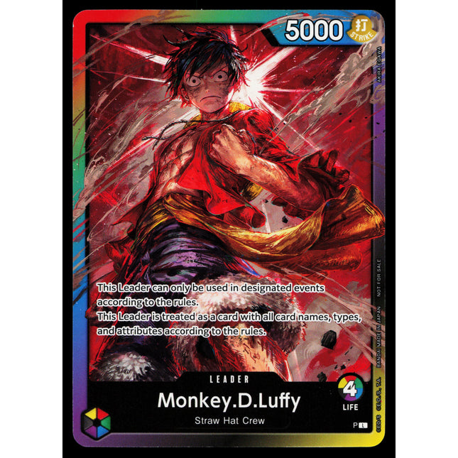 Monkey D Luffy - Leader - NM - Non-holo - Promo - One Piece - OP1-33