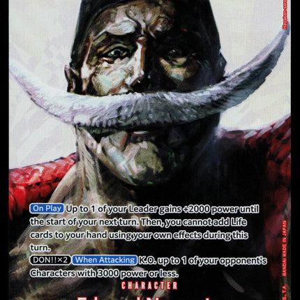Edward Newgate - OP02-004 - NM - Super Rare - SP Alternate Art - One Piece - OP1-47