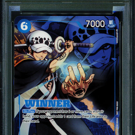 Trafalgar Law - P-009 - PSA 10 - Winner - English - One Piece - 149-27