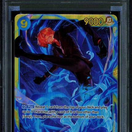 Sanji - OP06 119 - PSA 9 - SEC - English - One Piece - 154-7