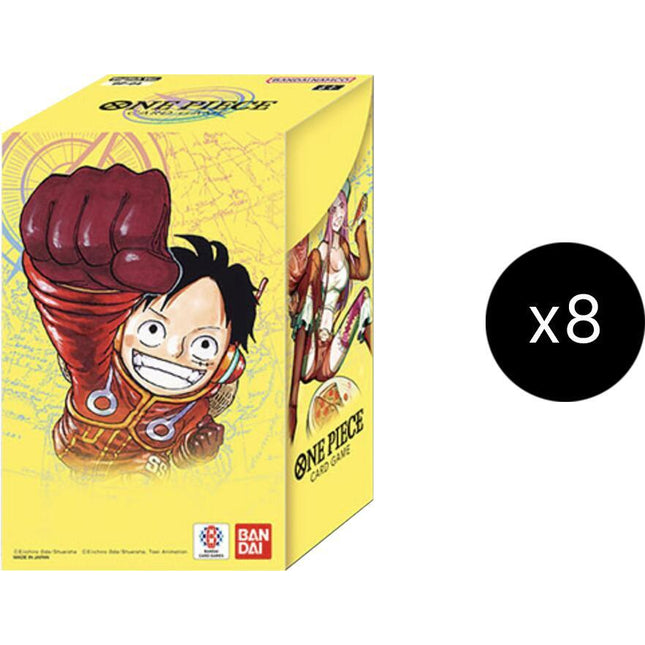 500 Years in the Future Double Pack Display of 8 - One Piece TCG - DP-04
