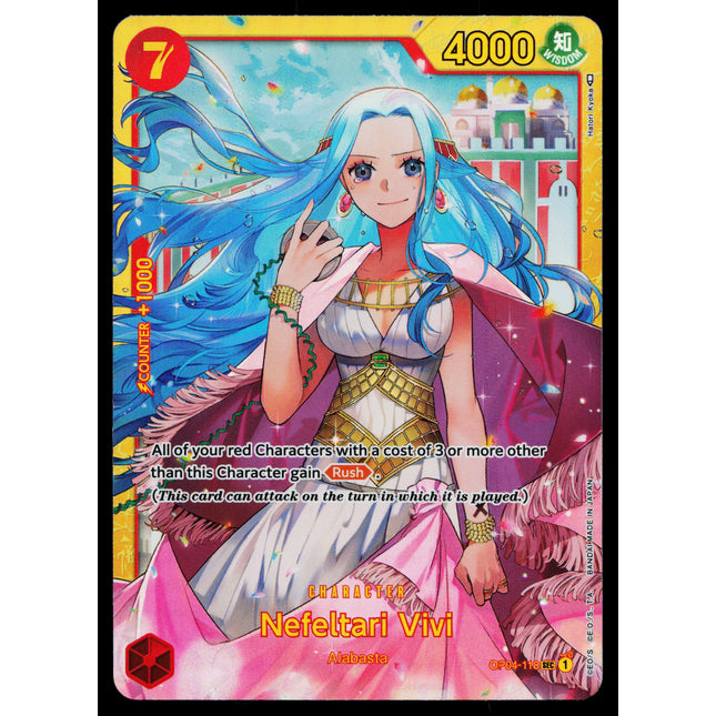 Nefeltari Vivi - OP04-118 - NM - Secret - OP04 - One Piece - OP1-24