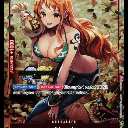 Nami - ST01-007 - LP - Championship 2023 - Promo - One Piece - OP2-1