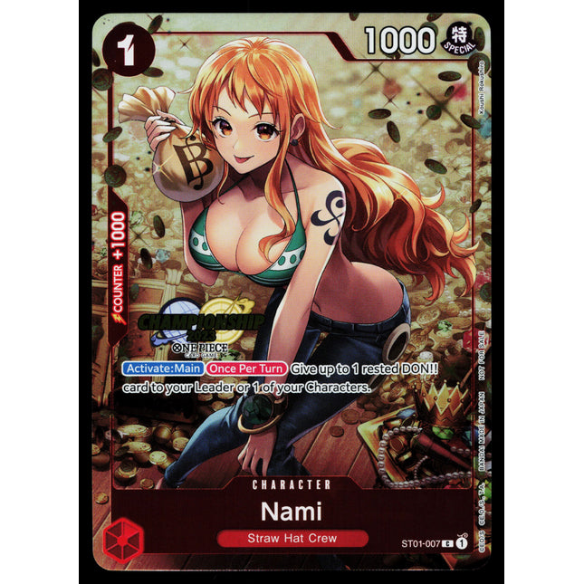 Nami - ST01-007 - LP - Championship 2023 - Promo - One Piece - OP2-1