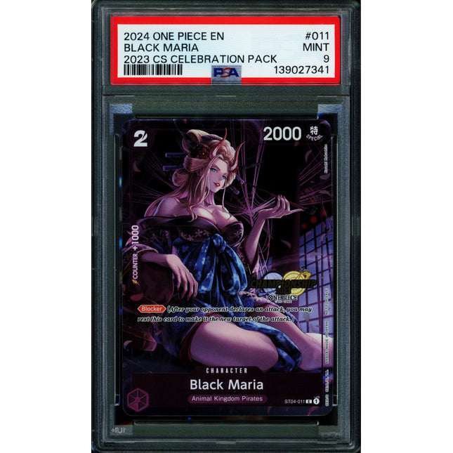 Black Maria - ST04-011 - PSA 9 - Championship 2024 - English - One Piece - 139