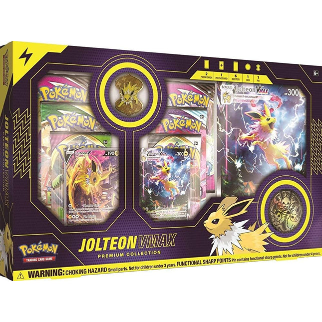 Jolteon Vmax - Pokemon - Premium Collection Box - Sealed - New
