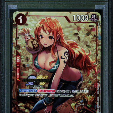 Nami - ST01-007 - PSA 9 - Championship 2024 - English - One Piece - 139