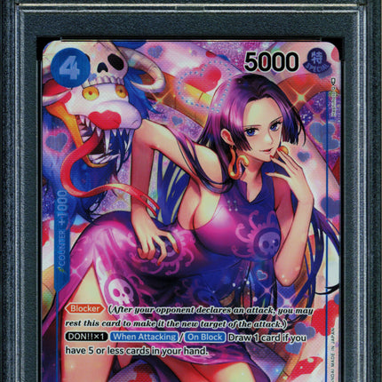 Boa Hancock - OP01-078 - PSA 10 - Alt Art - OP01 - One Piece - 61825