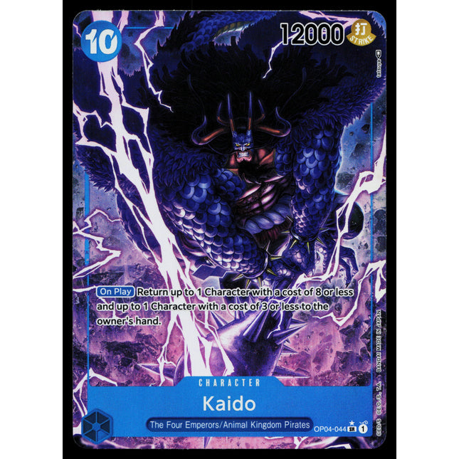 Kaido - OP04-044 - NM - Super Rare - Alternate Art - One Piece - OP1-41