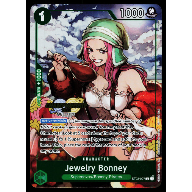 Jewelry Bonney - ST02-007 - NM - Championship 2023 - Promo - One Piece - OP1-10