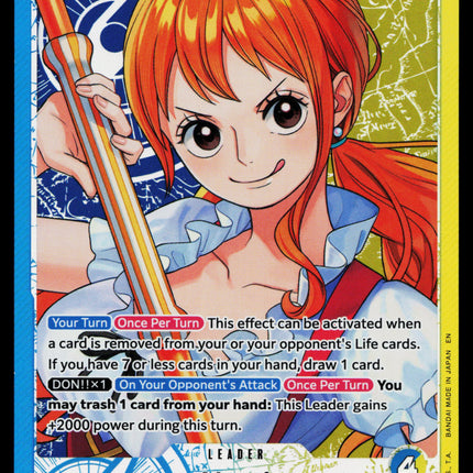 Nami - OP11-041 - NM - Alt Art - OP11 - One Piece - OP-3-27