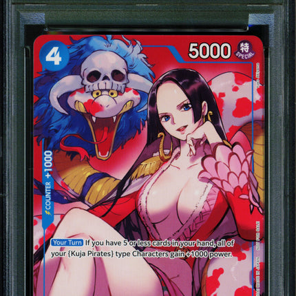 Boa Hancock - P-066 - PSA 9 - Sealed Battle Vol 2 - English - One Piece - 149-35