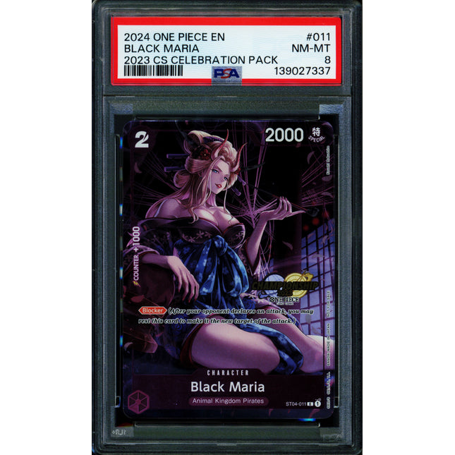 Black Maria - ST04-011 - PSA 8 - Championship 2024 - English - One Piece - 139