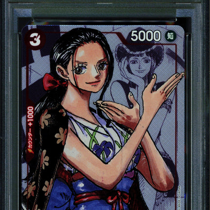 Nico Robin - ST01-008 - PSA 9 - 25th Anniversary - Japanese - One Piece - 149-05