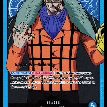 Crocodile - ST03-001 - NM - Super Pre-release - Promo - One Piece - OP1-5