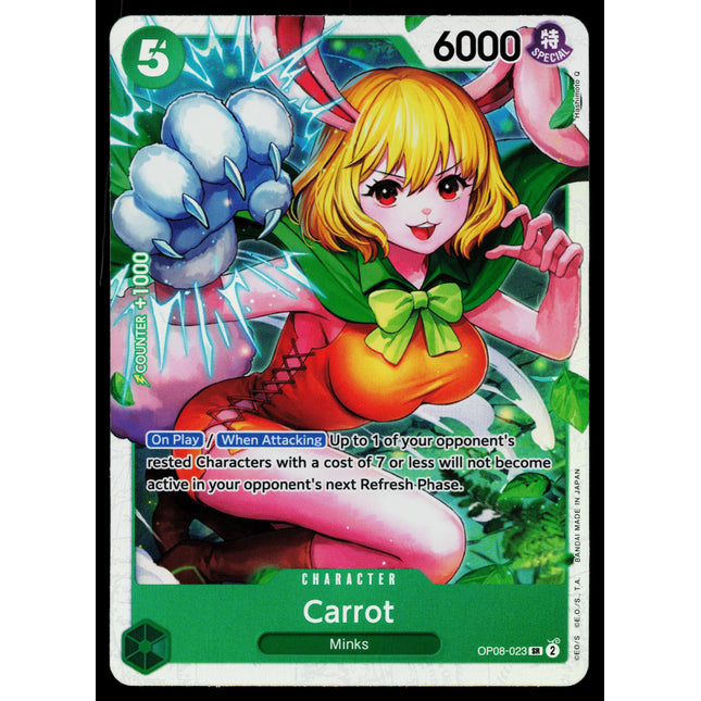 Carrot - OP08-023 - NM - Super Rare - OP08 - One Piece - OP-3-14