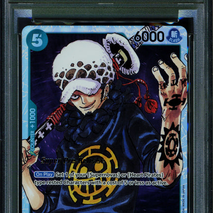 Trafalgar Law - ST02-009 - PSA 10 - Super Pre Release - English - One Piece - 149-30