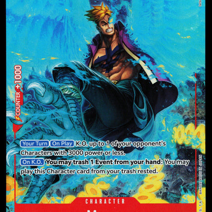 Marco - OP03-013 - NM - Super Rare - Alternate Art - One Piece - OP1-46