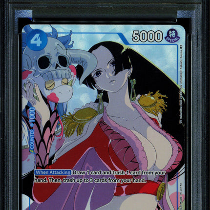 Boa Hancock - OP02-059 - PSA 10 - Gift Collection - English - One Piece - 128