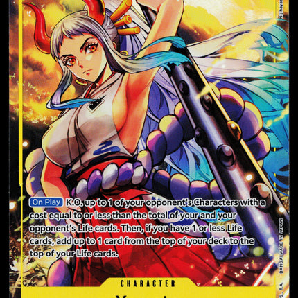 Yamato - OP04-112 - NM - Super Rare - Alternate Art - One Piece - OP1-35