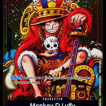 Monkey D Luffy - P-043 - NM - English Holo - Promo - One Piece - OP1-64