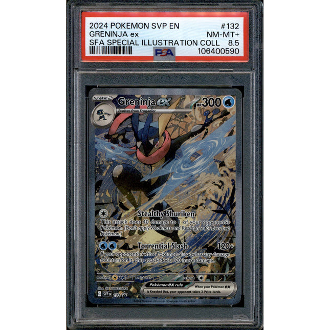 Greninja ex - 132 - PSA 8.5 - Promo - SFA - Pokemon - 10693
