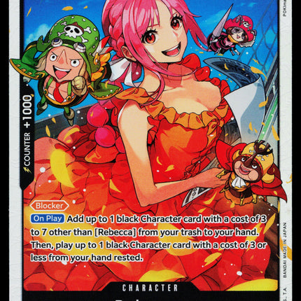 Rebecca - OP05-091 - NM - Super Rare - OP05 - One Piece - OP1-54
