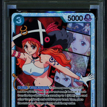 Nami - OP02 036 - PSA 10 - SR - English - One Piece - 154-14