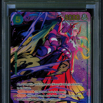 Yamato - OP01-121 - PSA 9 - Alternate Art - English - One Piece - 149-21