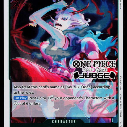 Yamato - OP02-042 - NM - Judge - Promo - One Piece - OP1-29