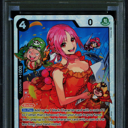 Rebecca - OP05 091 - PSA 10 - SR - English - One Piece - 154-11