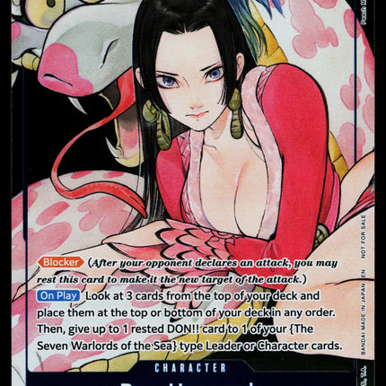Boa Hancock - ST17-004 - NM - Alt Art - Illustration Box - One Piece - OP-3-21