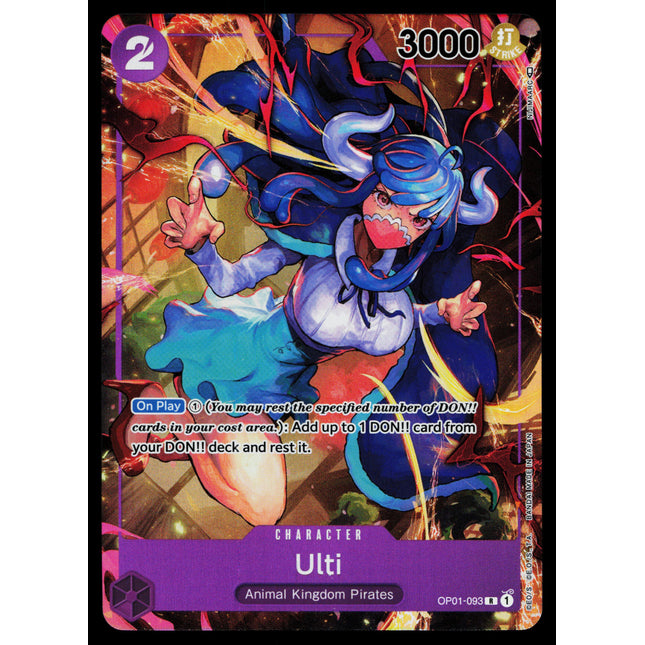 Ulti - OP01-093 - LP - Errata - Alternate Art - One Piece - OP2-9