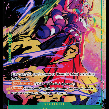 Yamato - OP01-121 - NM - Alt Art Secret - OP01 - One Piece - OP-3-6