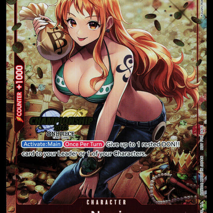 Nami - ST01-007 - NM - Championship 2023 - Promo - One Piece - OP1-2