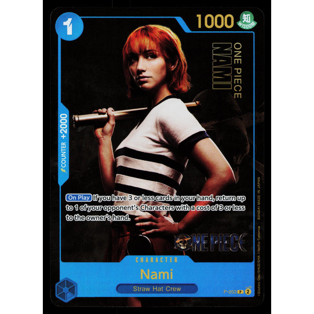 Nami - P-053 - NM - Live Action - Alternate Art - One Piece - OP1-61