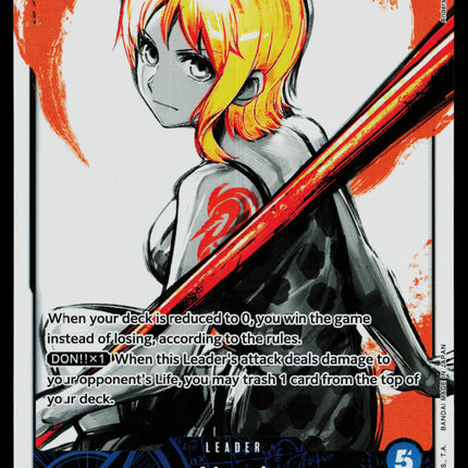 Nami - OP03-040 - NM - Parallel - Alternate Art - One Piece - OP1-13