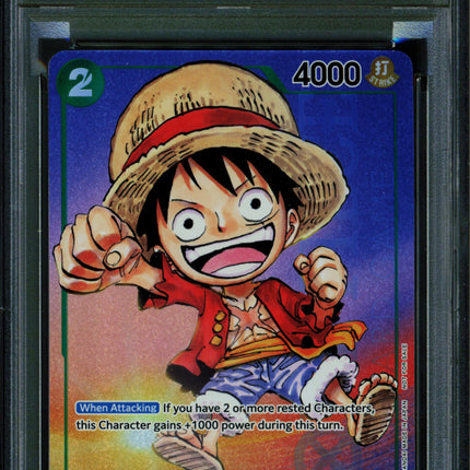 Monkey D Luffy - P-037 - PSA 10 - Gen Con - English - One Piece - 149-29