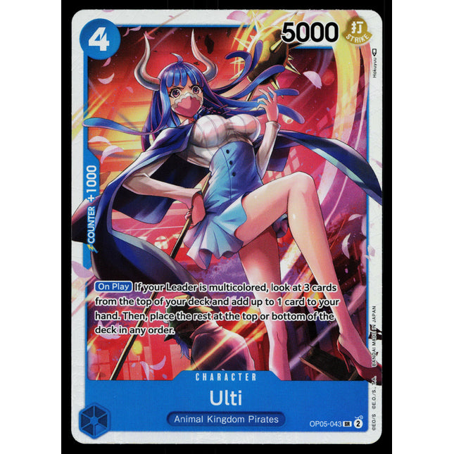 Ulti - OP05-043 - NM - Super Rare - OP05 - One Piece - OP1-56