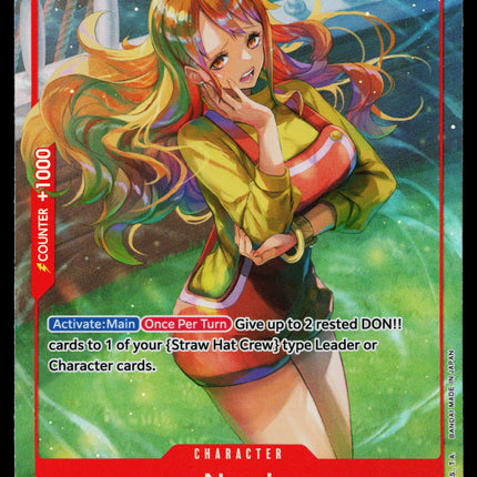 Nami - ST21-009 - NM - Parallel - ST21 - One Piece - OP-3-13