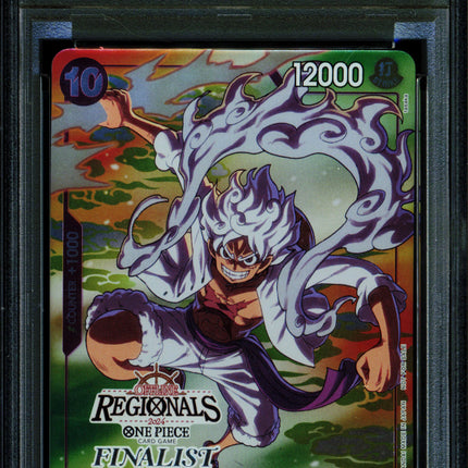 Monkey D Luffy - P-041 - PSA 10 - Regional Finalist - English - One Piece - 128
