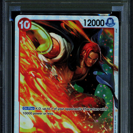 Shanks - OP06 007 - PSA 10 - SR - English - One Piece - 154-5