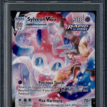 Sylveon Vmax - TG15/TG30 - PSA 8 - Full Art - Brilliant Stars - Pokemon - 10649